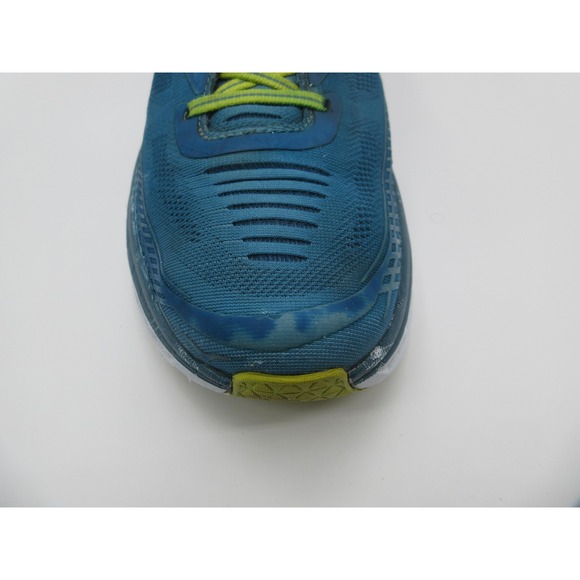 Hoka One One Bondi 5 Running Shoes Mens Size 11 Blue Green‎ Max Cushion Neutral